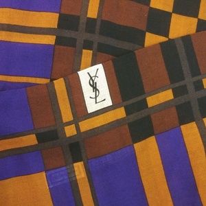 Yves Saint Laurent Scarf